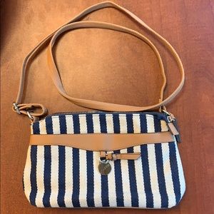 Rosetti Stripped Veronique Mini Crossbody Handbag